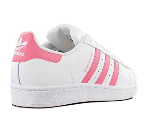 adidas superstar damen weiß grau pink weiß|adidas superstar original damen.